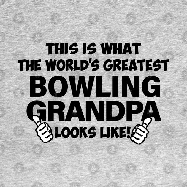 Bowling Grandpa by attire zone